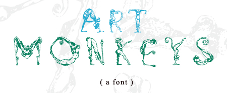 Art Monkeys Font